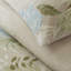 Édredon en coton 6 pièces pour grand lit, rembourré, motif tropical avec des teintes