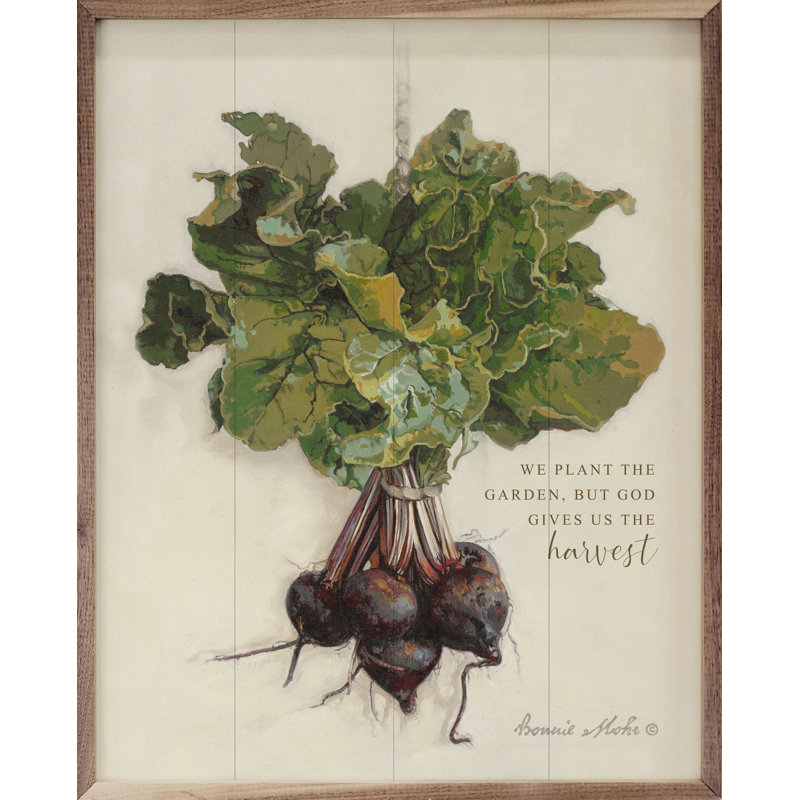 We Plant The Garden Beets par Bonnie Mohr, H 40 po x l 32 po