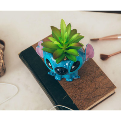 7'' Faux Succulent in Ceramic Planter