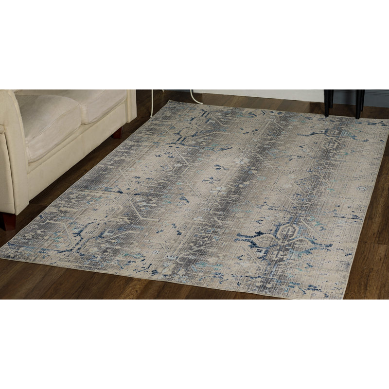Morvant Southwestern Indoor Rug, Rectangle 9' x 12'1"
