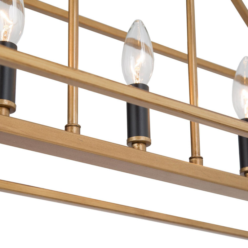 Otho 5-Light Candle Style Rectangle Chandelier