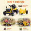 AIYAPLAY Ride on Tractor with Trailer 12V Remote Control Ages 3-8-118348178
