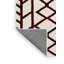 Tapis beige en treillis lavable à la machine-565850870