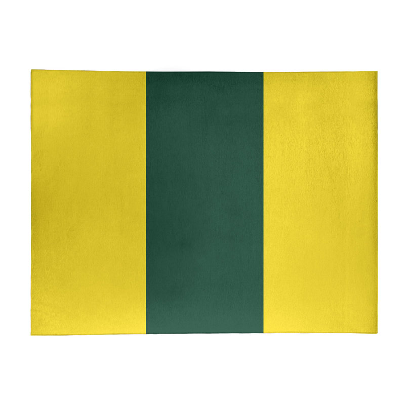 Tapis vert/jaune, Rectangle 9 pi x 12 pi