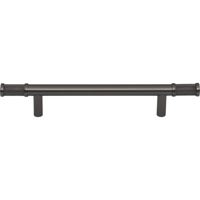 Burnham Bar Pull, Ash Gray, 5 1/16" Center To Center