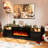 70’’ Media Console for TVs up to 78” with 36” Electric Fireplace-958703841