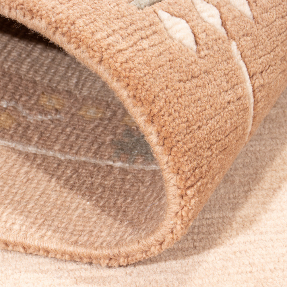 Oriental Nepal Light Brown Rug