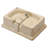 22" L x 15.5" W Rectangular Undermount Bathroom Sink Ceramic Sink with Overflow