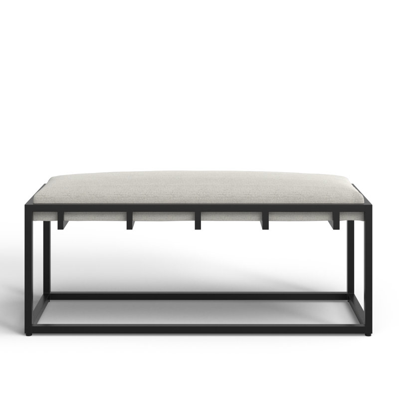 Bridget Polyester Blend Upholstered Bench