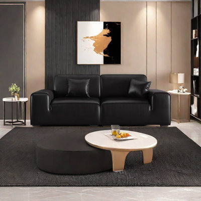 Italian light luxury comfortable office sofa