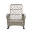 Chaise berçante d'extérieur en osier Roschelle-998570576