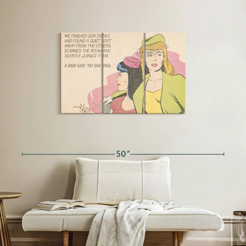 Tergel No Smoking, 24" H x 38" W