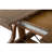 Extendable Trestle Dining Table With Upholstered Benches-1743866891