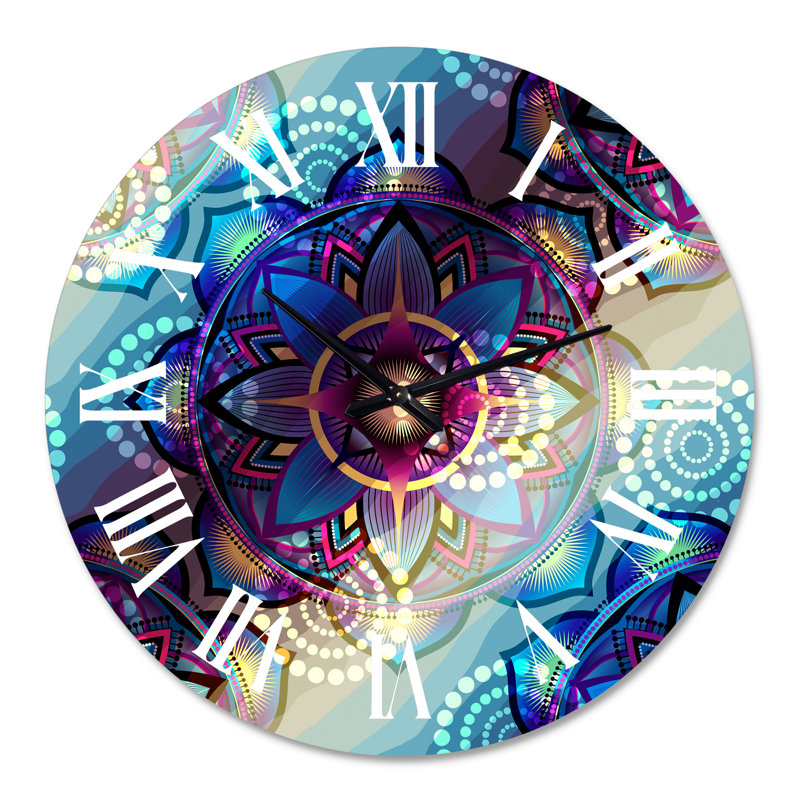 Modern MandaLa - Horloge murale moderne, Grand