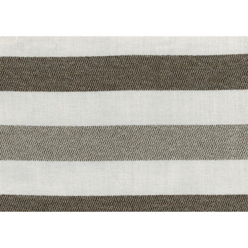 Repose-pieds rembourré moderne en tissu jacquard multicolore