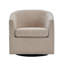 Anaelisa Swivel Fabric Barrel Accent Chair-597324667