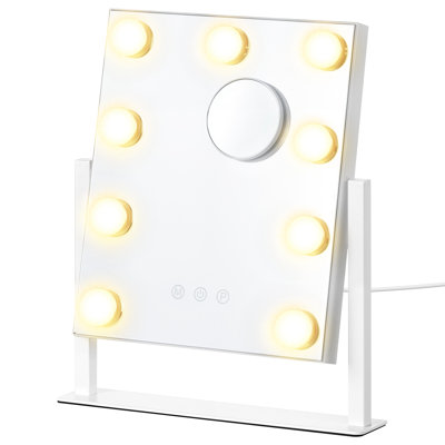 Steel Rectangle Freestanding Mirror Set
