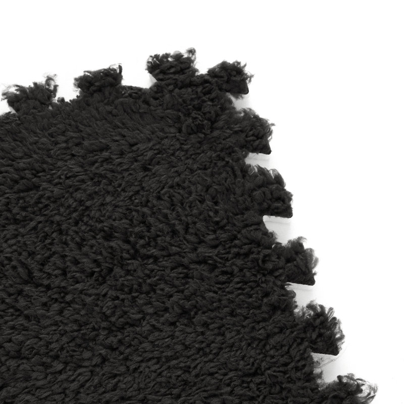 Square 30 cm x 30 cm Felt Area Rug Set
