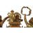 Eclectic Quartz movement / Crystal Clock in Gold