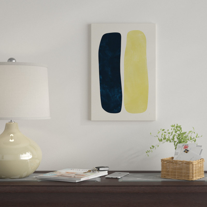 « duality » par tracie andrews, reproduction d’impression sur toile tendue, H 26 po x l 18 po x P 1,5 po, Pas de tapis