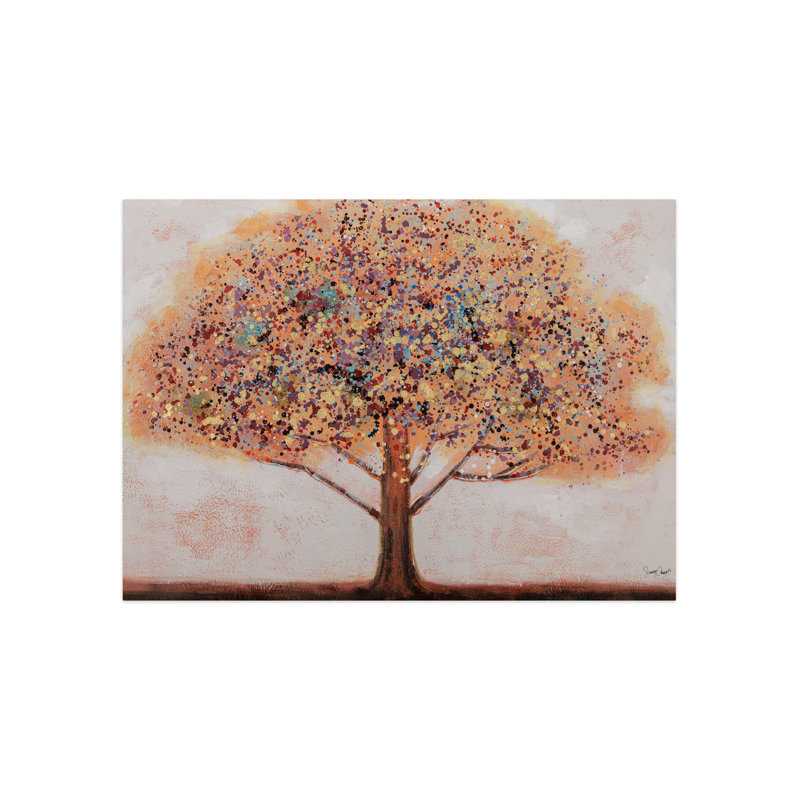 Hand -painted Acrylic Painting Tree of Memory