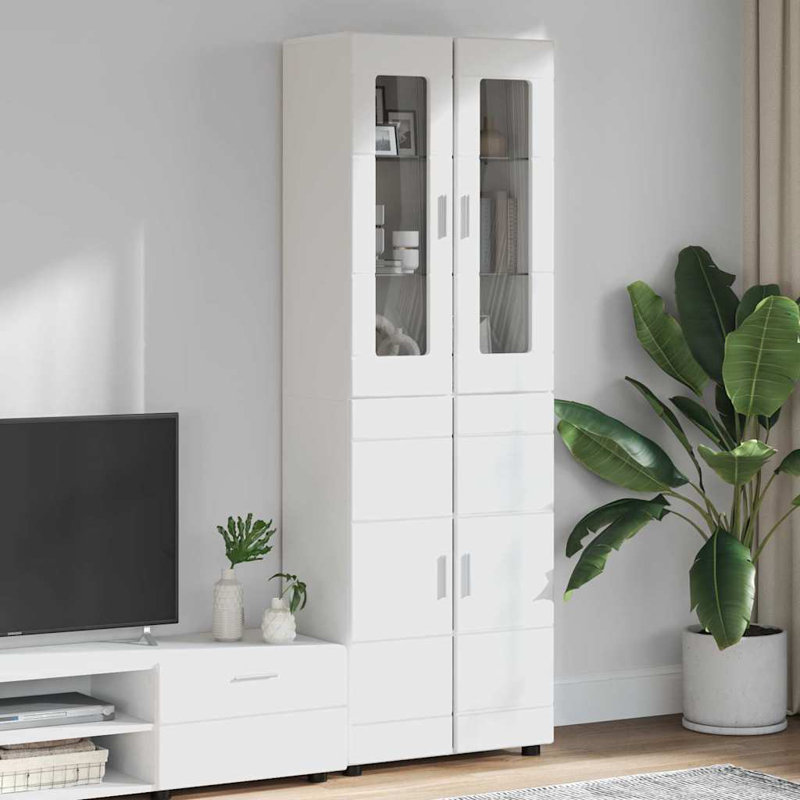Tamoor Manufactured Wood Wardrobe, White