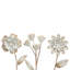 Vase en faux tiges florales