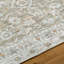 Machine Washable Vintage Area Rug Grey/Green-739825817