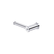 DW Straight 5 Chrome, Freestanding Toilet Paper Holder in Polished Chrome