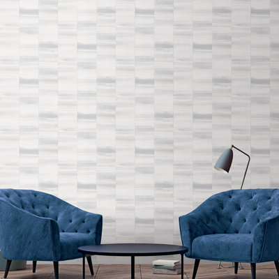 Robbin 10m x 53cm Textured Metallic Finish Non-pasted Wallpaper Roll