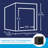 Suncast Modernist 7 ft. W x 7 ft. D Resin Storage Shed-111567979