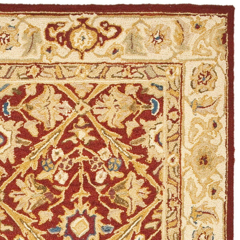 Chelsea Hand Hooked Wool Pile Oriental Rug, Runner 2'6" x 10'