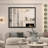Molly Tempered Glass Metal Beveled Framed Wall Mounted Vanity Rectangular Mirror-108625544-108625523