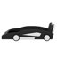 Lit plateforme simple en forme de voiture avec roulettes-1070004235