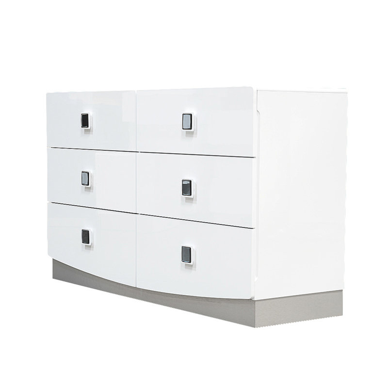 Commode double 6 tiroirs 55 po Rachna