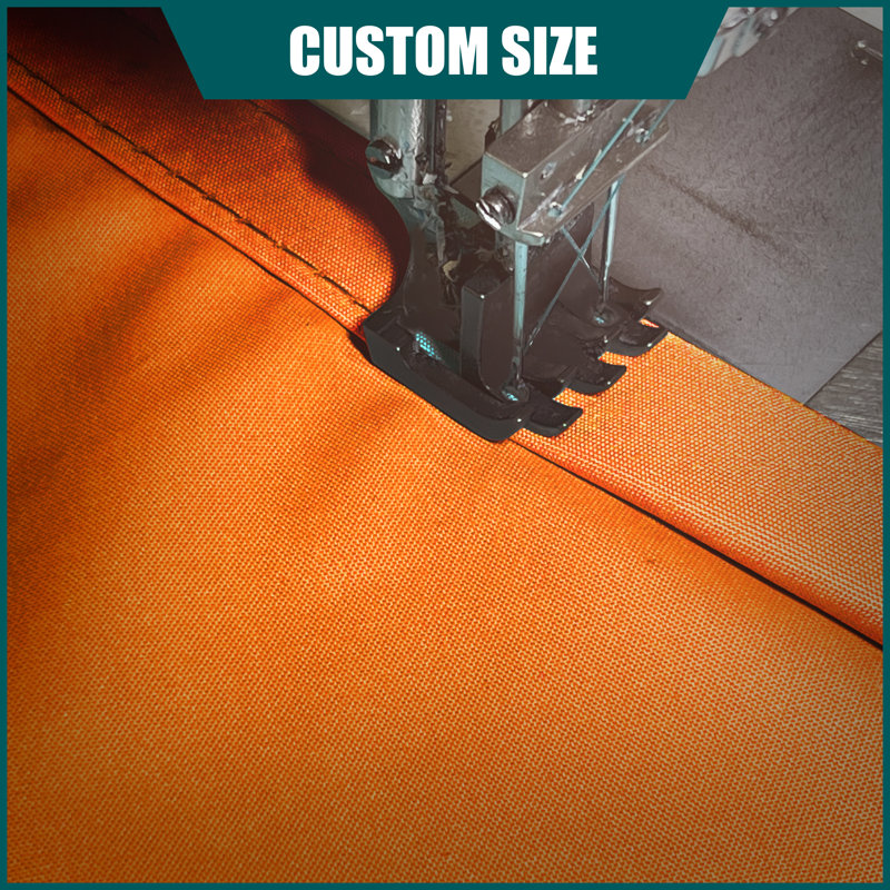 Voile d'ombrage carré imperméable Royal Shade, Orange, 14 pi x 14 pi