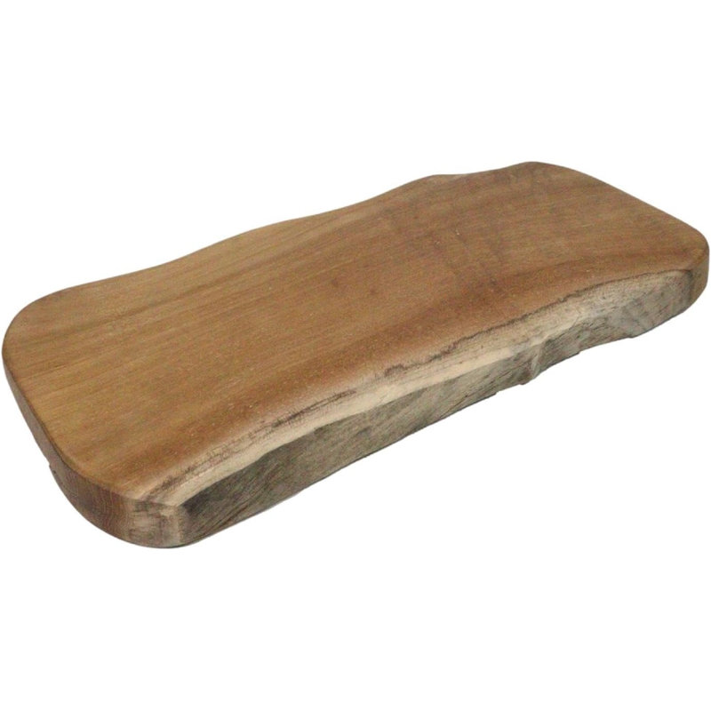 Petite planche à fromage style bohémien rustique en bois de teck 15 "L
