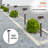 Brown Solar Powered Integrated LED Metal Pathway Light Pack