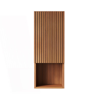 Bathroom Wall Mounted Cabinet, Narrow Storage Cabinet With Door And Shelves