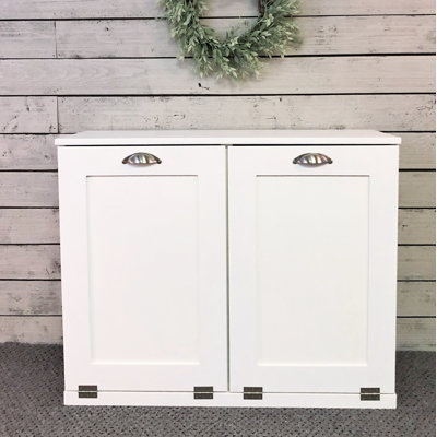 Cheyne Double Trash Bin Cabinet