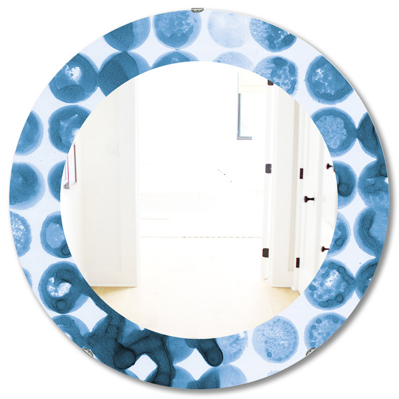 Miroir décoratif géométrique VII, H 31,5 po x l po