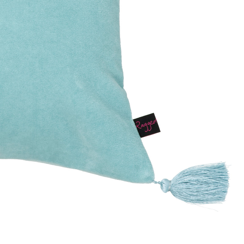 Cave Rectangular Cushion, Duckegg Blue