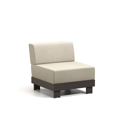 Fauteuil de conversation avec coussin Urban