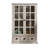 White Solid + Manufactured Wood + Tempered Glass Display Cases