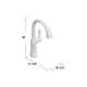 Cassidy™ Pull Down Touch Single Handle Kitchen Faucet with Side Spray