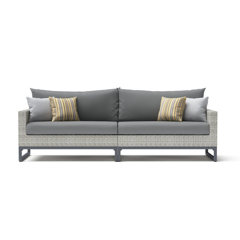 Milo Sunbrella Canapé - Gris anthracite, Gris, Gris