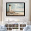 Impression sur toile «Minimal Grey Light House Horizon I»-1002130886-1002130907