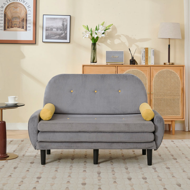 Fauteuil inclinable Corduroy, Gris