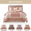 Ensemble d'édredon jacquard 7 pièces Sibyl-1823083286-1874258306