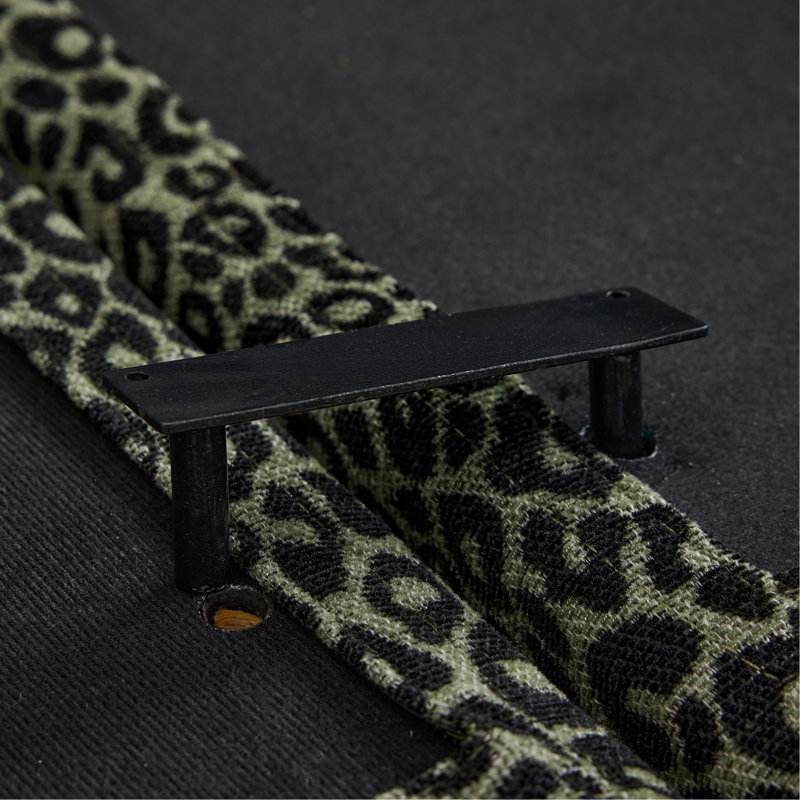 Canapé Comfy Chenille Leopard, Vert